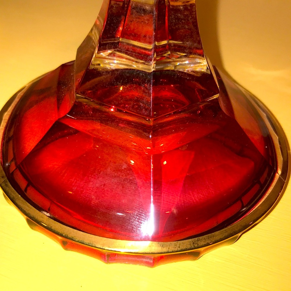 2 crystal candlesticks - Picture 6 of 10